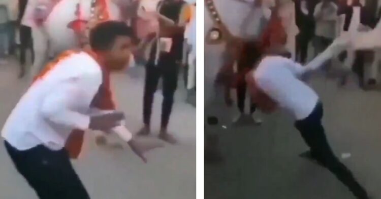 Angry Baraat Horse Gives Flying Kick To Man, Viral Video Leaves Netizens In Splits 1 Angry Baraat Horse Gives Flying Kick To Man, Viral Video Leaves Netizens In Splits