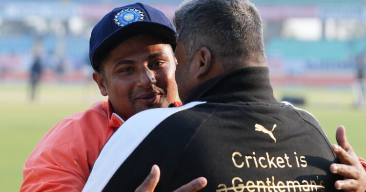 Sarfaraz Khan’s Father Couldn’t Stop His Tears As Son Got Test Cap From Anil Kumble