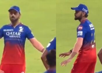 Virat Kohli’s Dance To Appadi Podu During CSKvsRCB Goes Viral