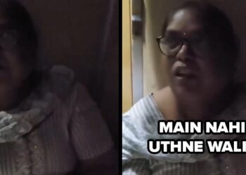 Watch- Ticketless Woman Straightaway Refused To Vacate Reserved Seat & Argued With Passengers