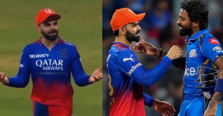 Virat Kohli’s Heart-Winning Gesture When Crowd Booed Hardik Pandya During RCBvsMI Goes Viral