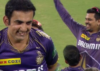 Gautam Gambhir & Sunil Narine Lift & Hug Each Other After KKR Wins IPL 2024, Video Goes Viral