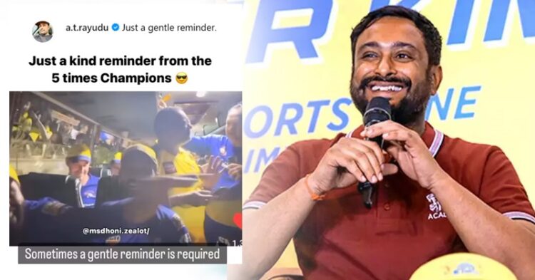 Ambati Rayudu Shares Post To Troll Rcb, Indian &Amp; Overseas Csk Players Join Him 1 Ranveer Singh’s Unprofessionalism Leaves ‘Rakshas’ Makers Angry As He Left Movie After 3-Day Shoot