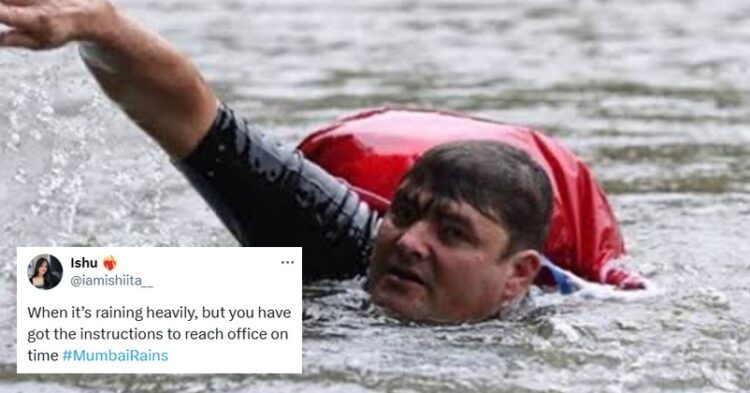 X Floods With Memes As Heavy Rains In Mumbai Cause Waterlogging, Trains & Flights Cancellation