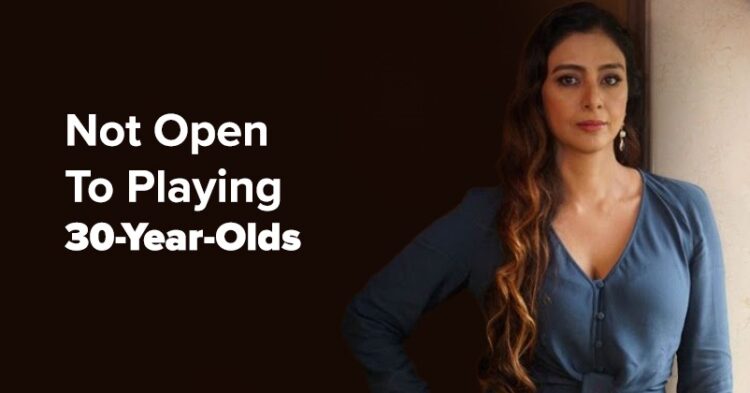 Tabu Says She Will Have To Embrace Her Age, “Not Open To Playing A 30-Year-Old Anymore”