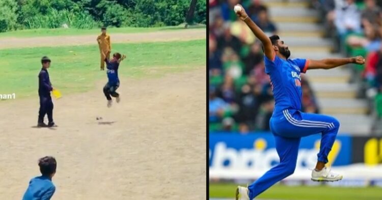 Pakistani Boy Copying Jasprit Bumrah’s Bowling Action Goes Viral, Wasim Akram Reacts