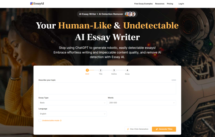 EssayAI Review: The Undetectable AI Essay Writer Mastering the Art of Academic Success