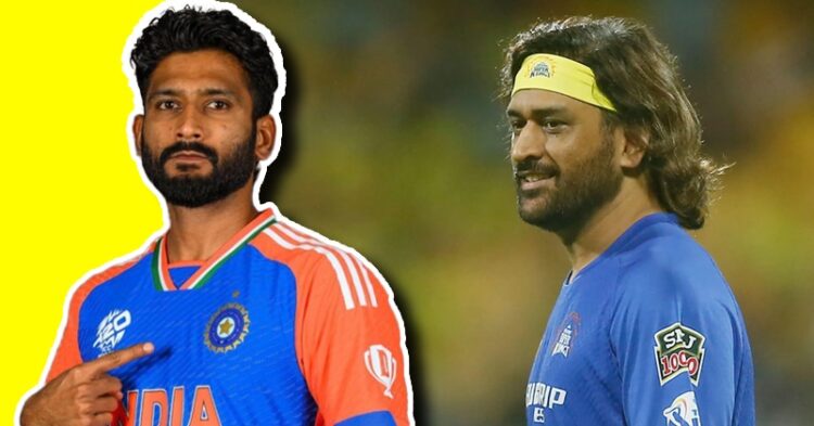 Khaleel Ahmed Opens Up On His Viral Photo In Which He Is Receiving A Bouquet From MS Dhoni