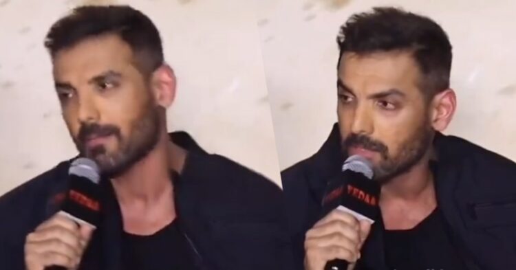 John Abraham Had A Heated Banter With Journo Over Repetitive Role Question, Video Went Viral - RVCJ Media