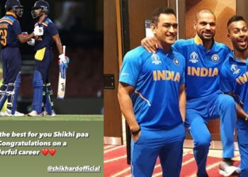 Shikhar Dhawan Announces Retirement Through A Heartfelt Video, Indian Cricket Fraternity Reacts