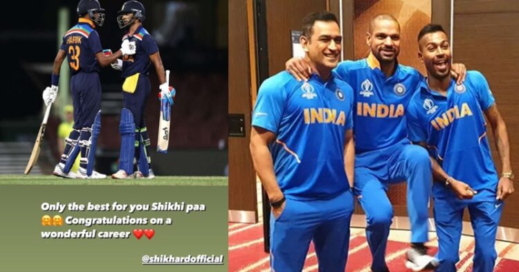 Shikhar Dhawan Announces Retirement Through A Heartfelt Video, Indian Cricket Fraternity Reacts 1 Shikhar Dhawan Announces Retirement Through A Heartfelt Video, Indian Cricket Fraternity Reacts
