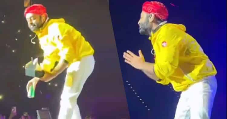 Arijit Singh Removes Food From Stage, Tells Fan “This Is My Temple, You Can’t Put Food Here”