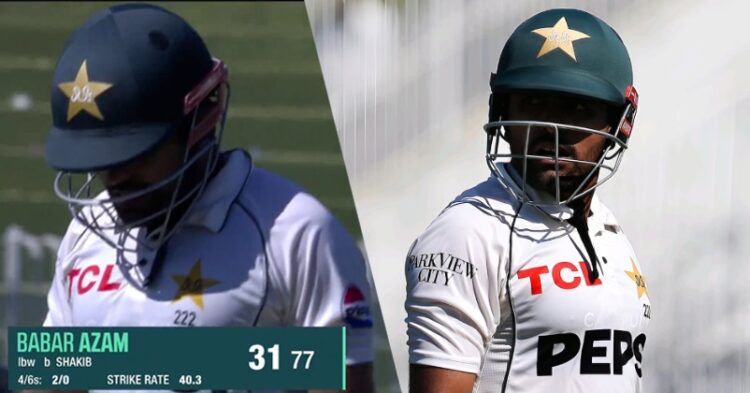 Babar Azam’s Poor Form Continues, Hasn’t Scored Test 50 For 616 Days, Faces Backlash 1 Babar Azam’s Poor Form Continues, Hasn’t Scored Test 50 For 616 Days, Faces Backlash