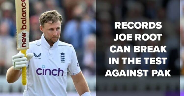 3 Records Joe Root Can Break In England’s Test Series Against Pakistan