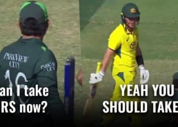 Mohammad Rizwan Commits Hilarious DRS Blunder During 2nd ODI Against Australia