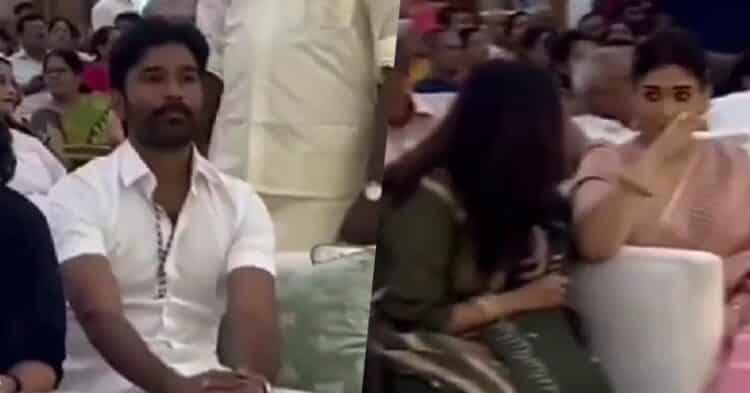 Nayanthara & Dhanush Ignored Each Other In A Wedding As Tensions Are At Top Level