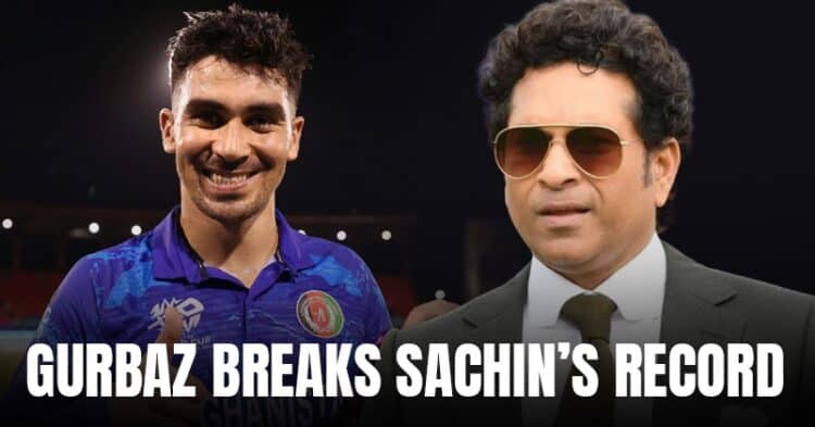 Rahmanullah Gurbaz Surpasses Sachin Tendulkar & Becomes The 2nd Youngest Batter To….