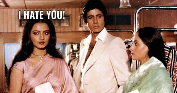When Amitabh Bachchan Helped Rekha In Shooting A Difficult And Intense Scene In Silsila