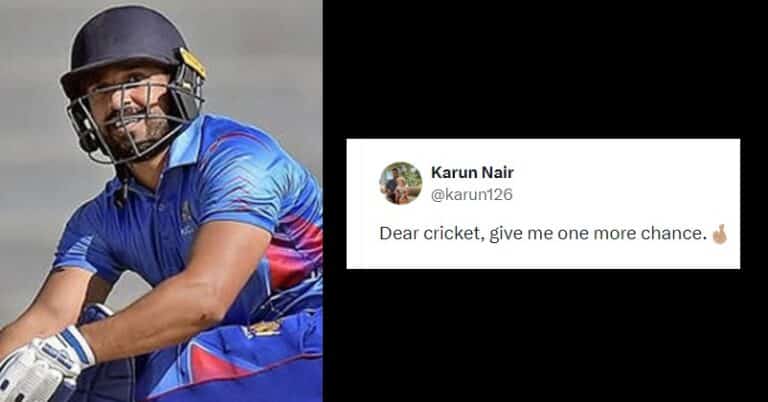The Untold Story Of Karun Nairs Emotional Struggle After Manchester Release - a93cmei
