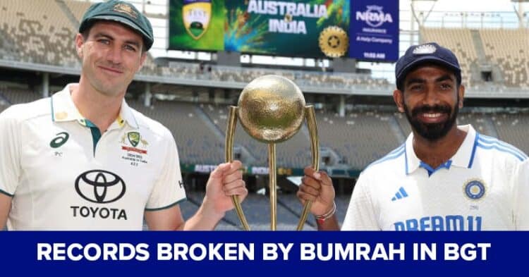 Records Broken By Jasprit Bumrah In The Border-Gavaskar Trophy 2024-25