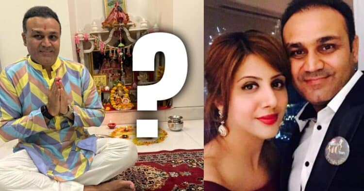 Virender Sehwag &Amp; His Wife Aarti Ahlawat Are Heading For Divorce After 20 Years Of Marriage? 1 Virender Sehwag & His Wife Aarti Ahlawat Are Heading For Divorce After 20 Years Of Marriage?