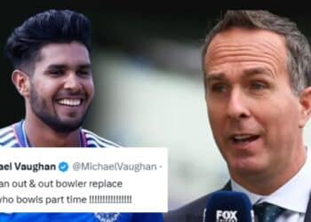 Iceland Cricket Trolls Michael Vaughan As He Questions India’s Concussion Substitute Choice