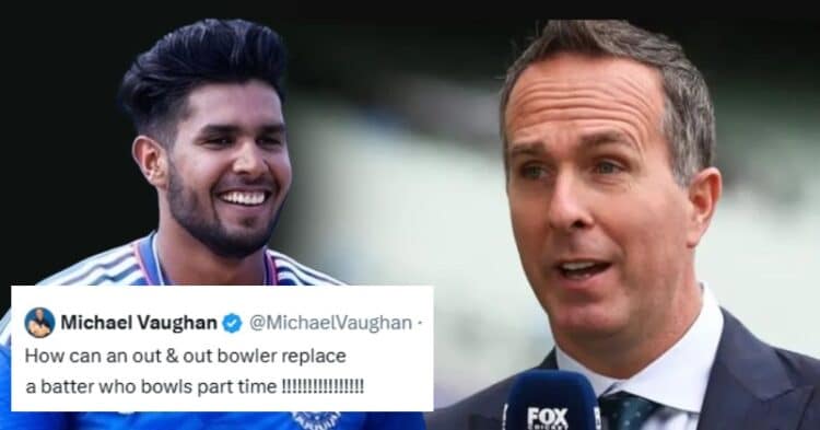 Iceland Cricket Trolls Michael Vaughan As He Questions India’s Concussion Substitute Choice