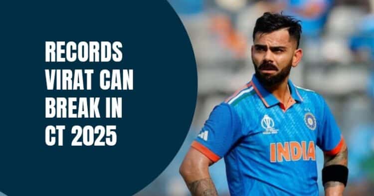 Virat Kohli Has A Wonderful Chance Of Breaking These 5 Records In Champions Trophy 2025 1 Virat Kohli Has A Wonderful Chance Of Breaking These 5 Records In Champions Trophy 2025
