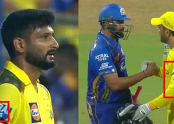 Here Is Why CSK Players Were Wearing Black Band In The Match Against MI