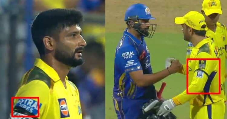 Here Is Why CSK Players Were Wearing Black Band In The Match Against MI