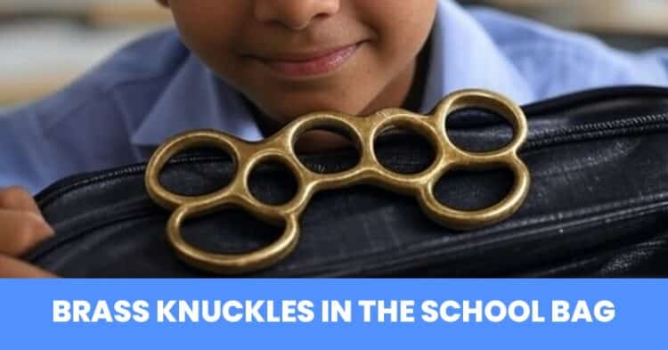 Principal Conducts Surprise Bag Check In Nashik School, Finds Brass Knuckles, Knives, C@Ndoms 1 Principal Conducts Surprise Bag Check In Nashik School, Finds Brass Knuckles, Knives, C@ndoms