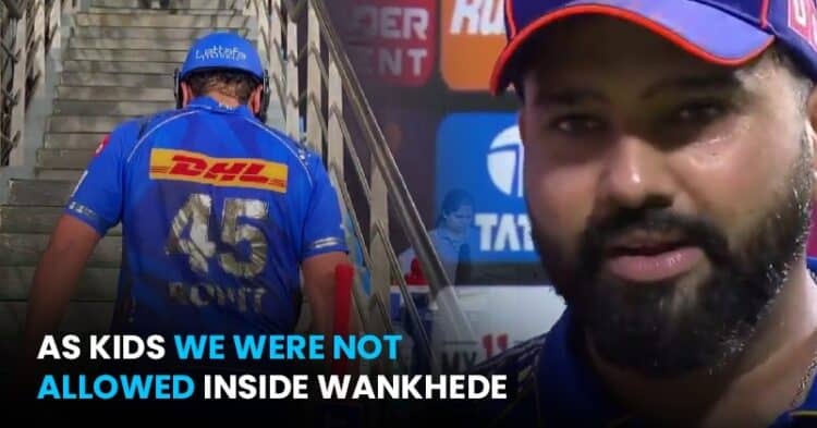 Rohit Sharma Opens Up On The Honour Of Having A Stand In His Name In Wankhede Stadium 1 Rohit Sharma Opens Up On The Honour Of Having A Stand In His Name In Wankhede Stadium