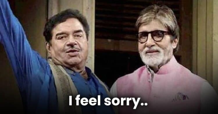 When Shotgun Shatrughan Sinha Talked About His Rivalry With Superstar Amitabh Bachchan 1 When Shotgun Shatrughan Sinha Talked About His Rivalry With Superstar Amitabh Bachchan