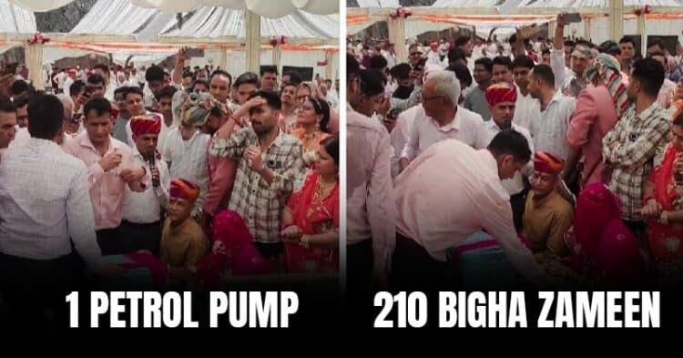 Petrol Pump, 210 Bighas Of Land- Wedding Gifts Worth Rs 15 Crore To Groom Go Viral 1 Petrol Pump, 210 Bighas Of Land- Wedding Gifts Worth Rs 15 Crore To Groom Go Viral