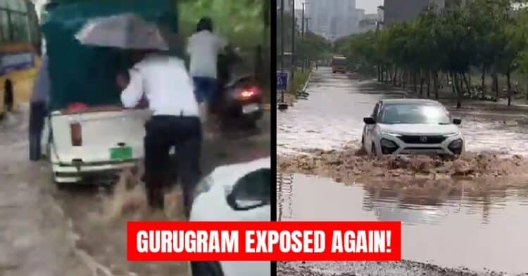 “Gurugram Turns Into Water Park”, Delhi-Ncr Waterlogged Due To Heavy Rains 1 “Gurugram Turns Into Water Park”, Delhi-NCR Waterlogged Due To Heavy Rains
