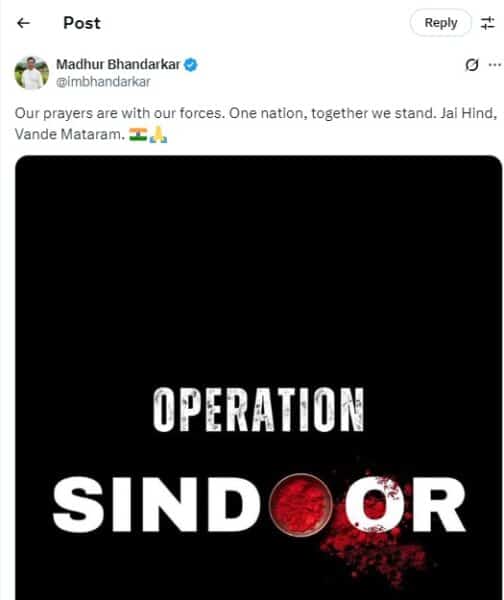 Indian Film Industry Celebrates Success Of Operation Sindoor As India Strikes In Pakistan & POK - RVCJ Media