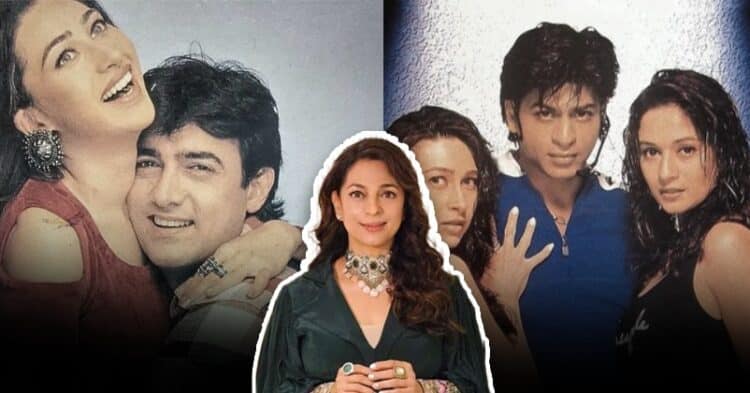 Raja Hindustani To Judaai, 5 Iconic Roles &Amp; Movies Rejected By Juhi Chawla 1 Raja Hindustani To Judaai, 5 Iconic Roles & Movies Rejected By Juhi Chawla