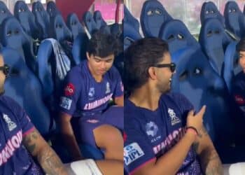 Watch How Vaibhav Suryavanshi Bargains With Nitish Rana For Bat & Gets What He Wants