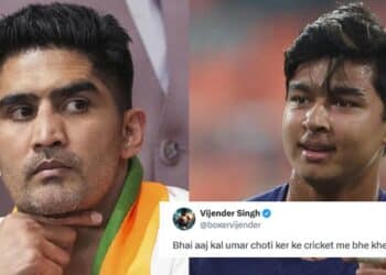 Vijender Singh Makes A Cryptic Post Taking A Jibe At Vaibhav Suryavanshi Regarding His Age