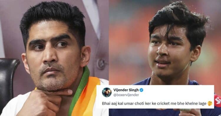 Vijender Singh Makes A Cryptic Post Taking A Jibe At Vaibhav Suryavanshi Regarding His Age