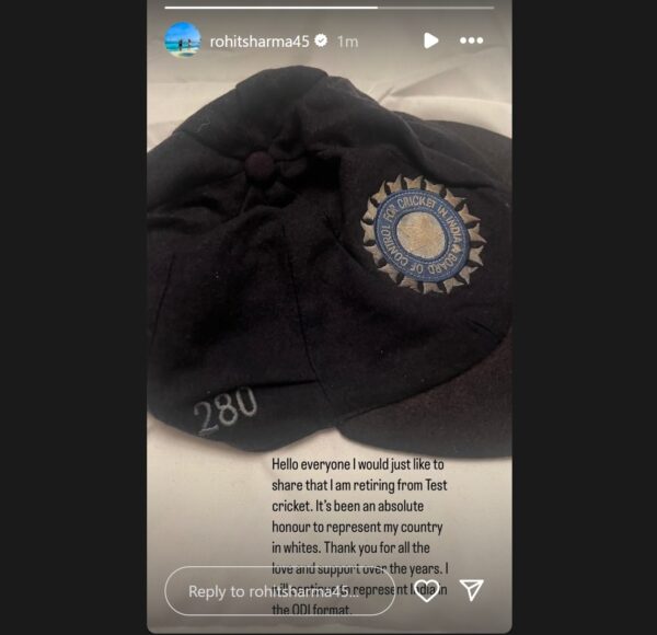 Rohit Sharma Bids Farewell To Test Cricket Amid Rumours Of Getting Sacked From Captaincy - RVCJ Media