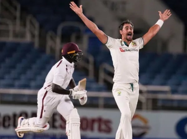 Mitchell Starc Scripts History By Becoming World’s Fastest Bowler To Take Fifer In A Test - RVCJ Media