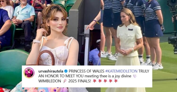 Urvashi Rautela Mocked For Making A Post On Meeting Kate Middleton, Princess Of Wales