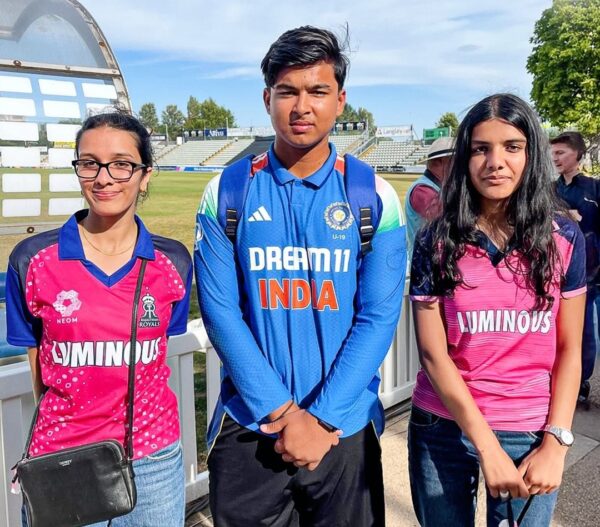 The Rising Star - Vaibhav Suryavanshi, 2 Girls Drove 6 Hrs To Watch Him Play In England - RVCJ Media