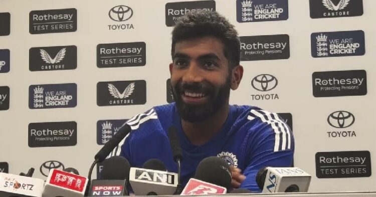 “Somebody’s Wife….,” Jasprit Bumrah’s Funny Response On Phone Call In Press Conference Goes Viral 1 “Somebody’s Wife….,” Jasprit Bumrah’s Funny Response On Phone Call In Press Conference Goes Viral