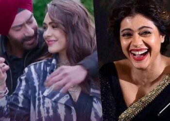 “Best Dancer,” Kajol Trolled Ajay Devgn After His Dance In “Pehla Tu Duja Tu” Went Viral