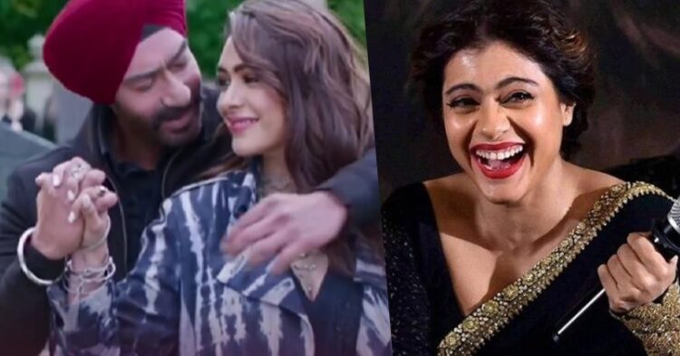 “Best Dancer,” Kajol Trolled Ajay Devgn After His Dance In “Pehla Tu Duja Tu” Went Viral