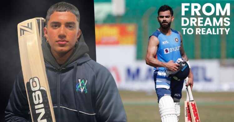 “Virat, You Are My Inspiration”, Teenager Fulfills 7-Year-Old Promise With Australia U-19 Debut 1 Abhishek Sharma & Shubman Gill Break The Internet With 4-Word X Posts After Pakistan Clash