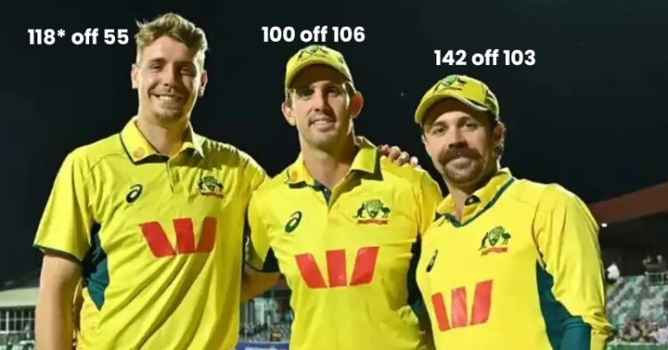 Top 5 Rare ODI Moments When Three Batters Scored Hundreds Together In One Innings