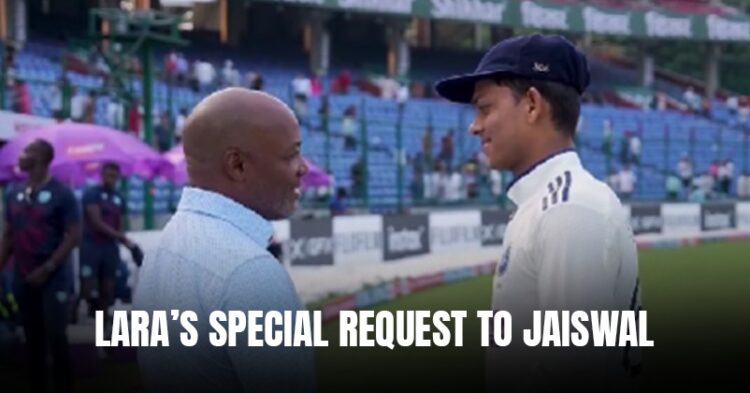 “Don’t Beat….,” Brian Lara Makes Special Request To Yashasvi Jaiswal After His Stellar Knock